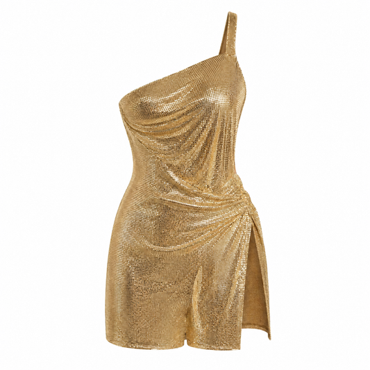 Gold Fashion- vestido brillante